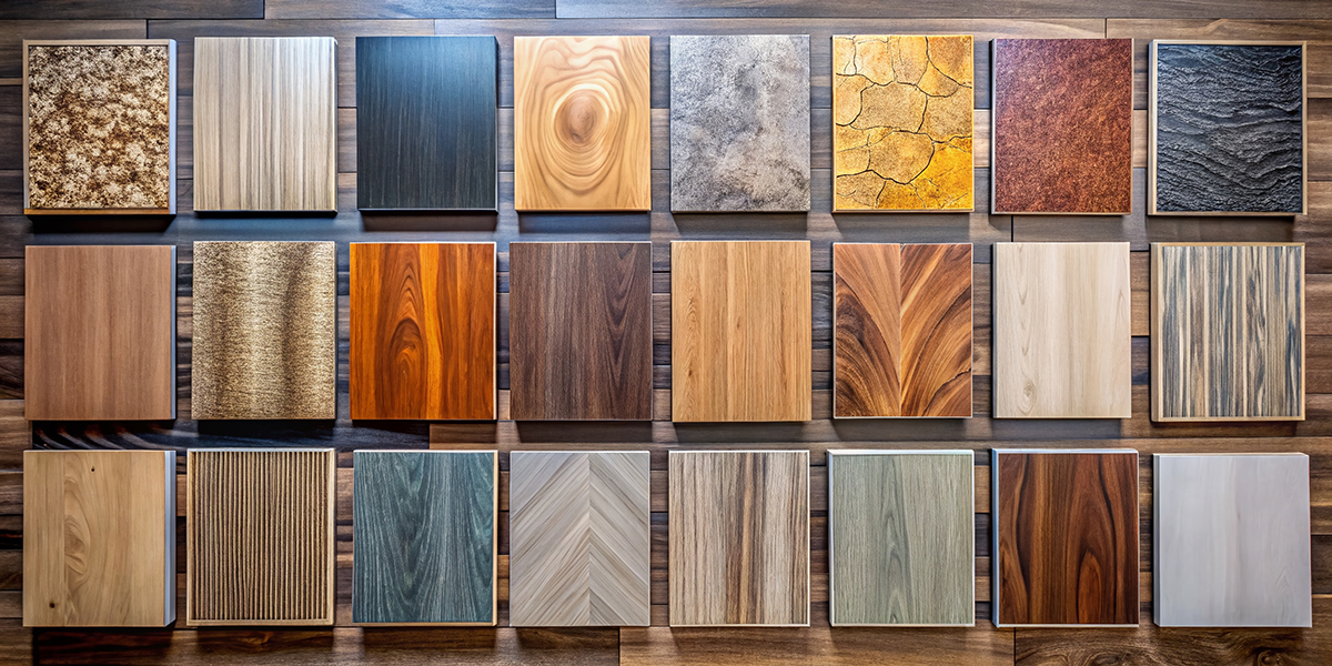 Luxury Vinyl Plank Flooring Samples